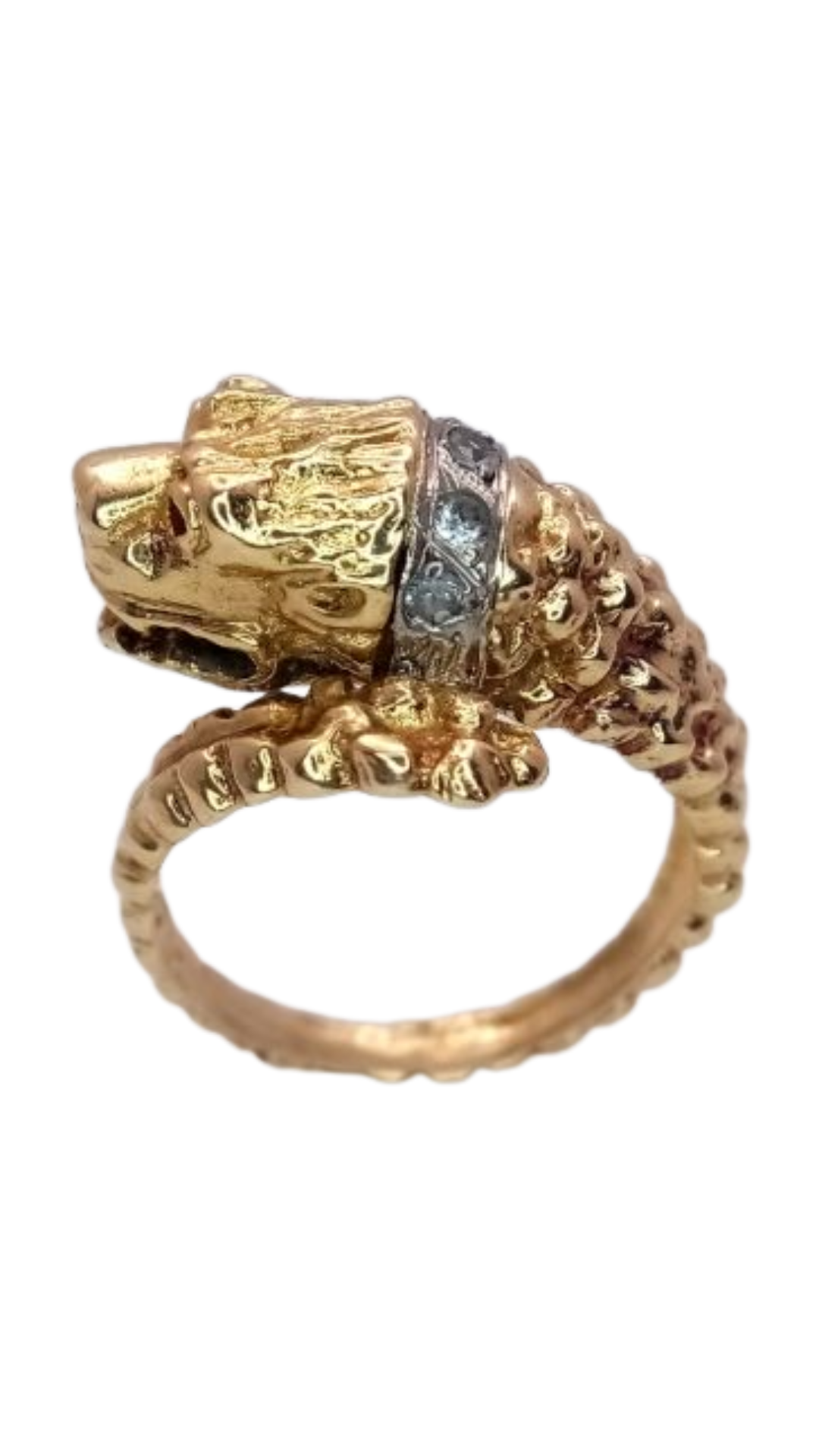 1311 Gold Chimera Ring
