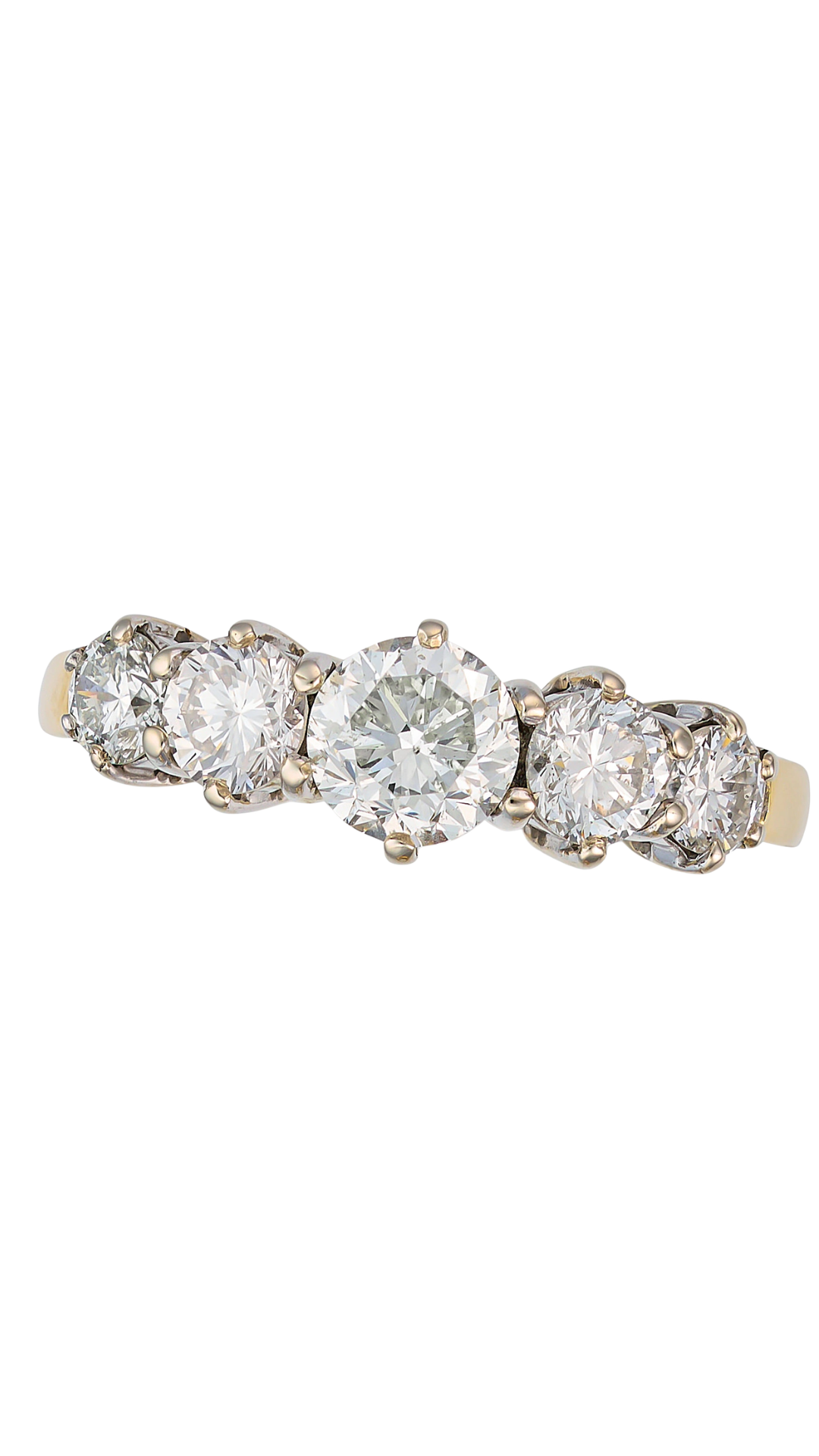 212 Diamond 5-Stone Ring