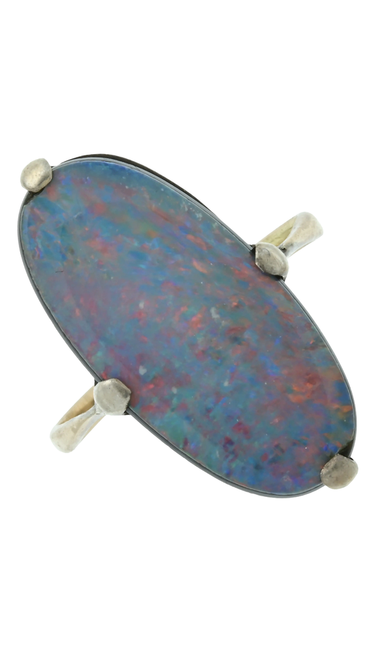 337 Opal Doublet Ring