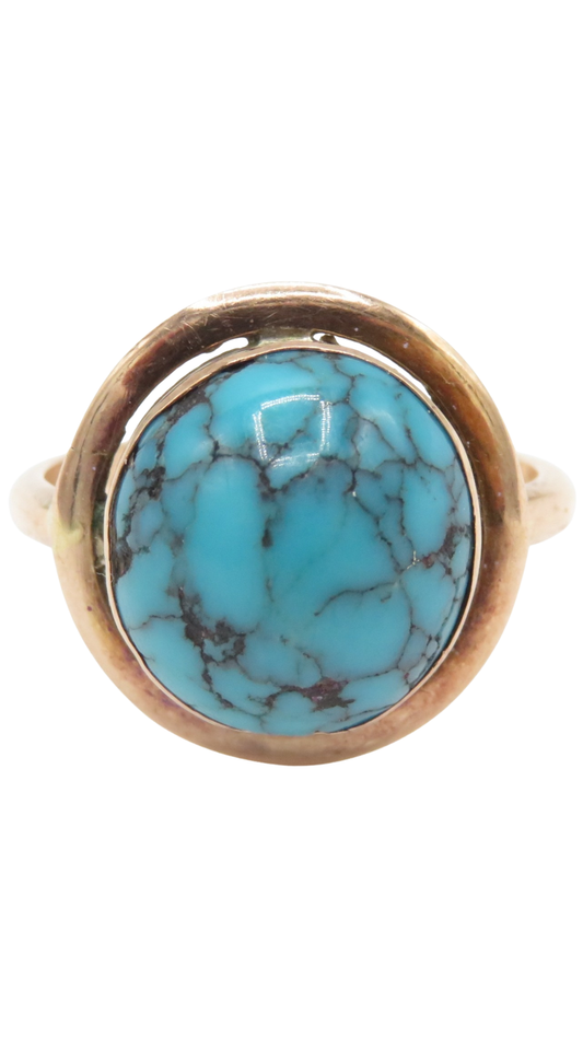 13 Turquoise Cocktail Ring
