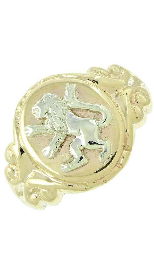 636 Gold Signet Ring