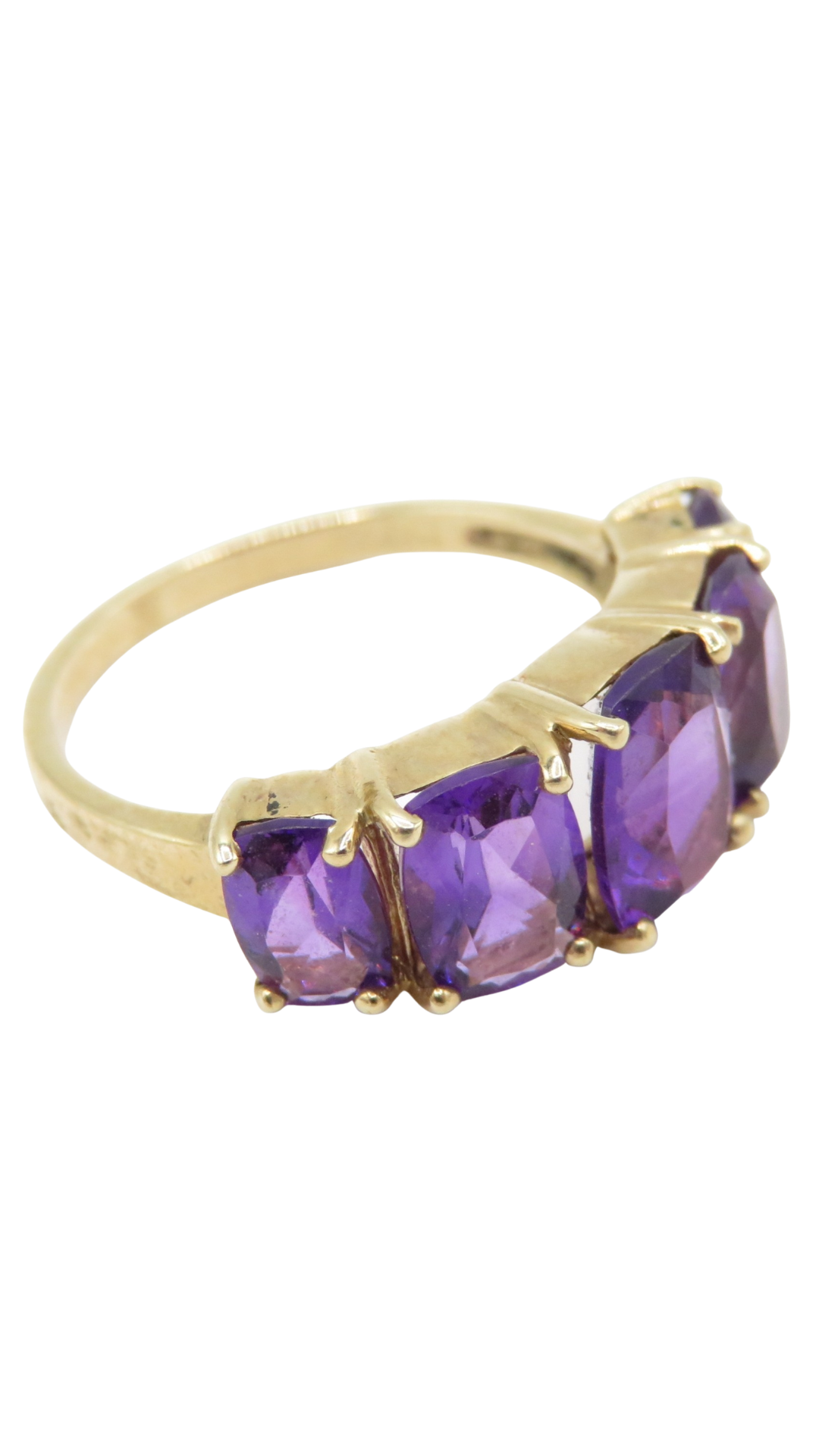 55 Amethyst 5-Stone Ring