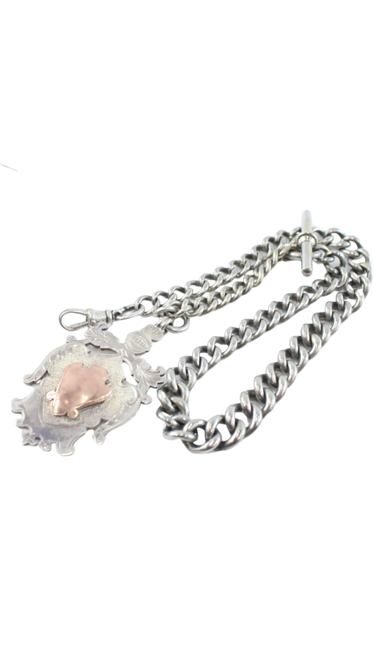 261 Silver Charles Horner Necklace