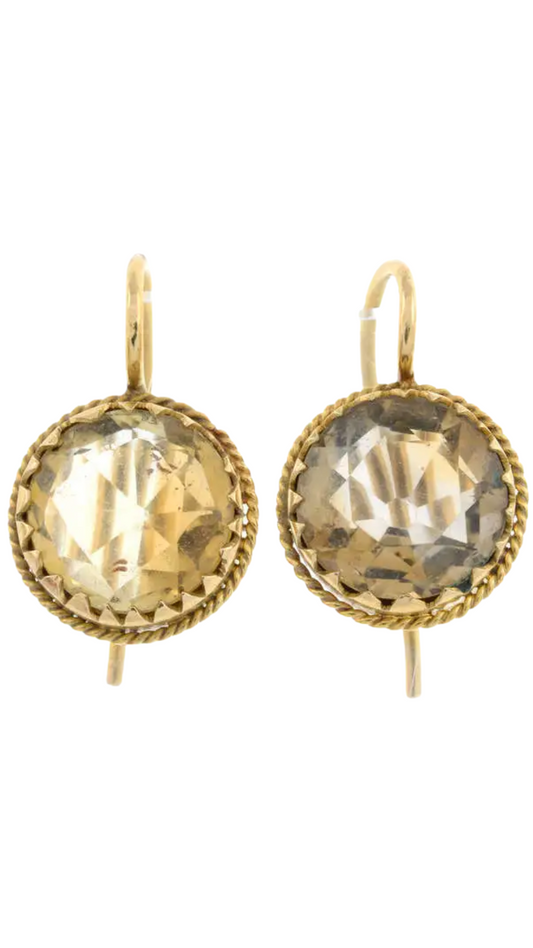 197 Citrine Earrings