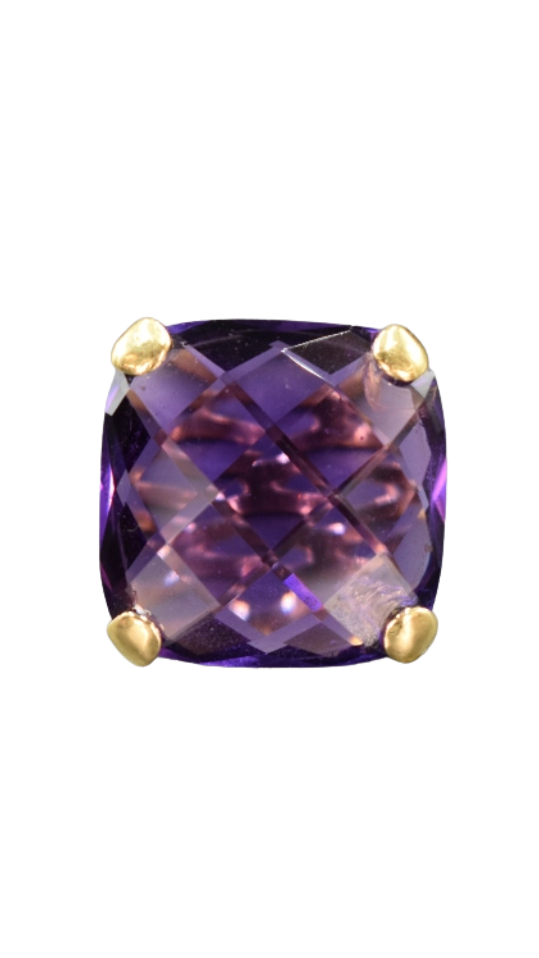 161 Amethyst Statement Ring