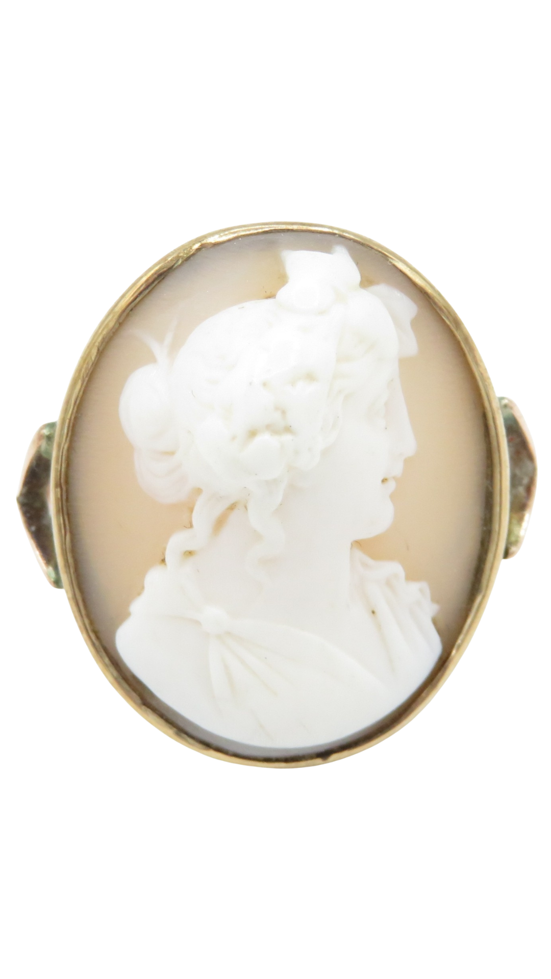 120 Rose Gold Cameo Ring