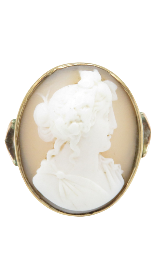 120 Rose Gold Cameo Ring