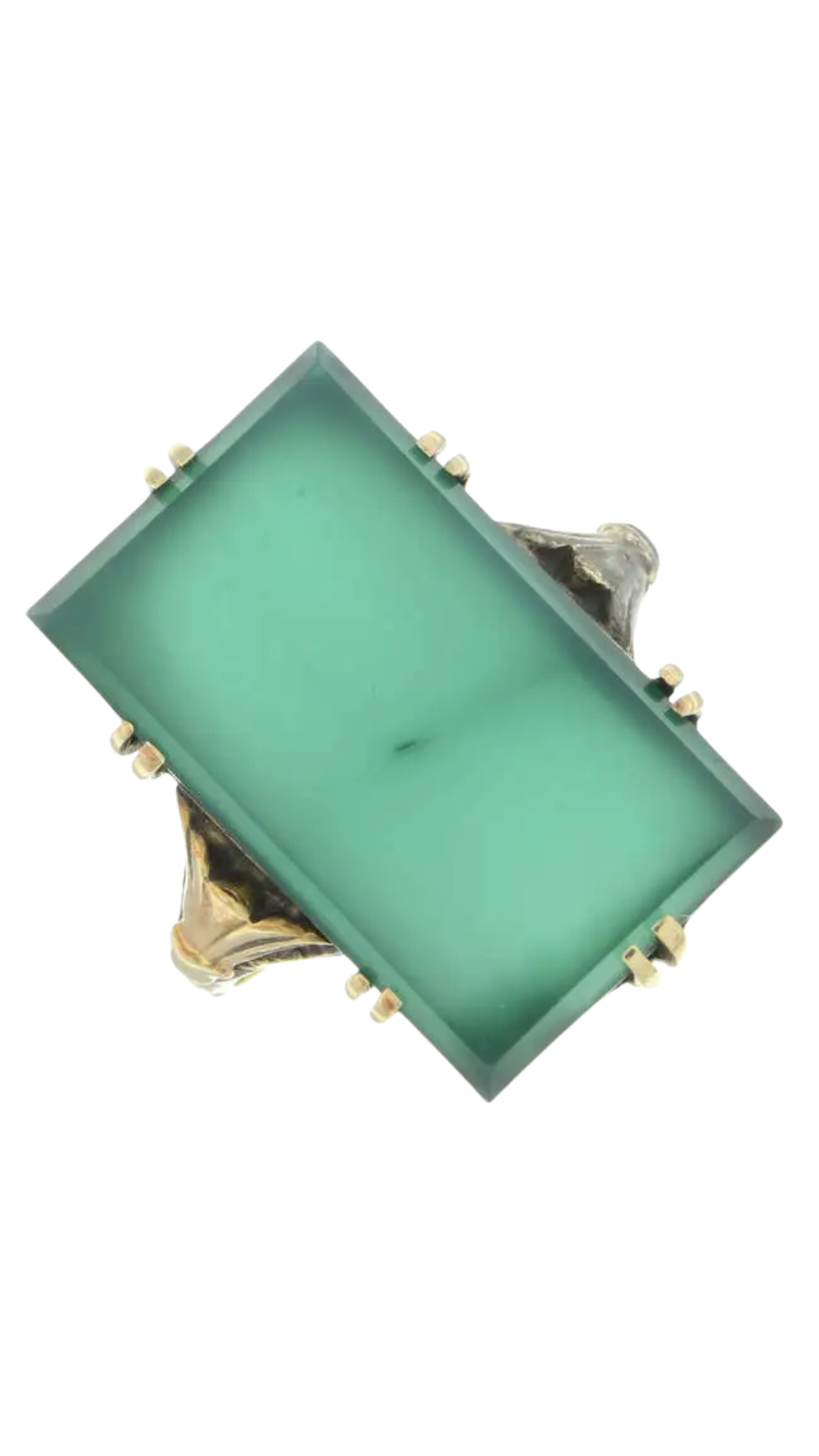 222 Chrysoprase Ring