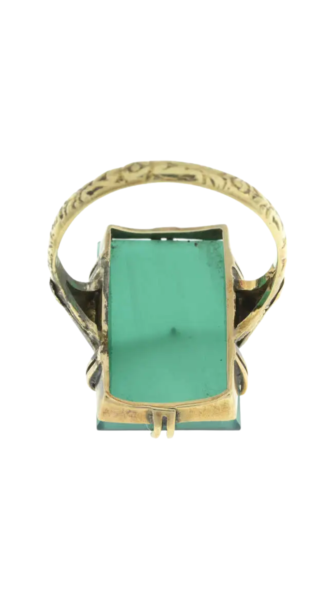 222 Chrysoprase Ring