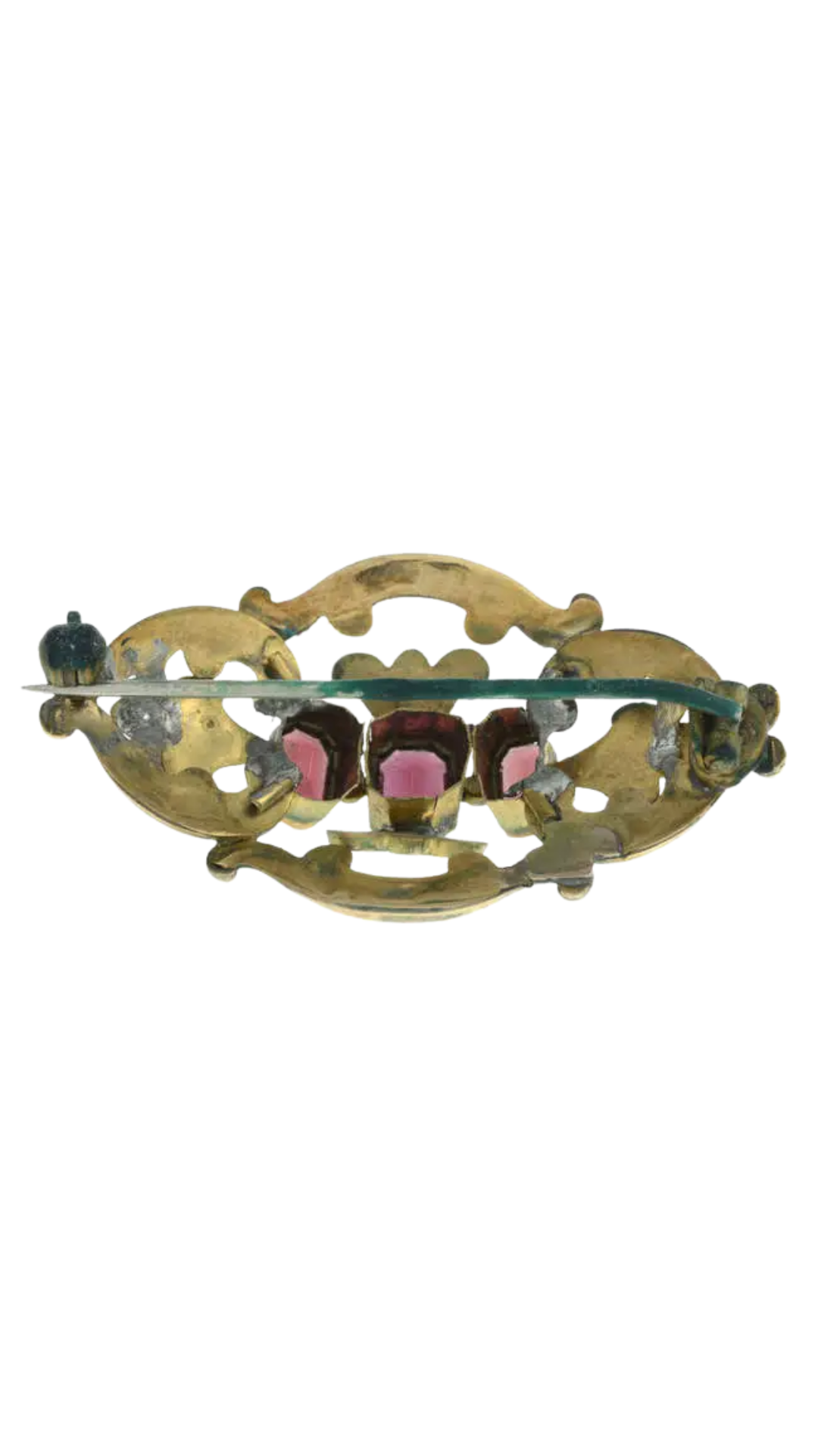 394 Garnet Brooch