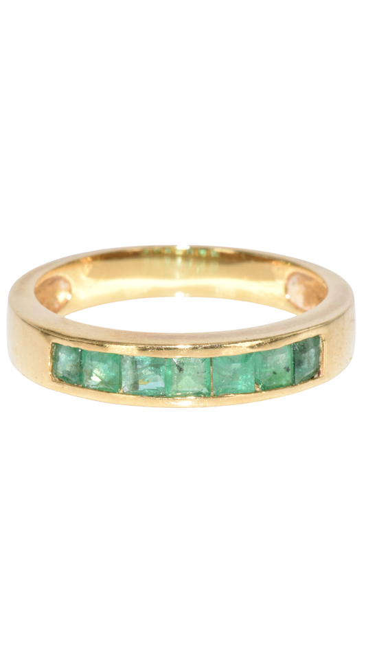 594 Calibre Emerald Ring