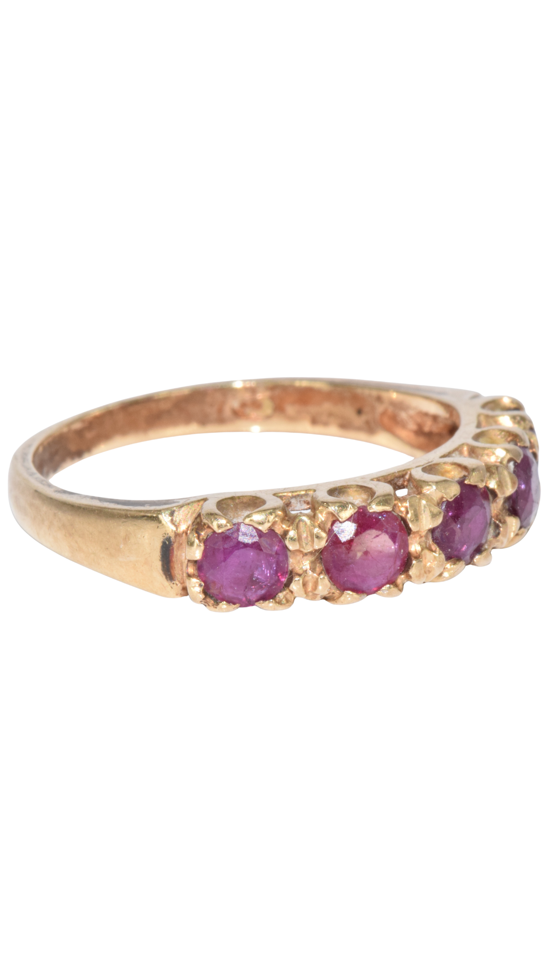 608 Gold Ruby Ring