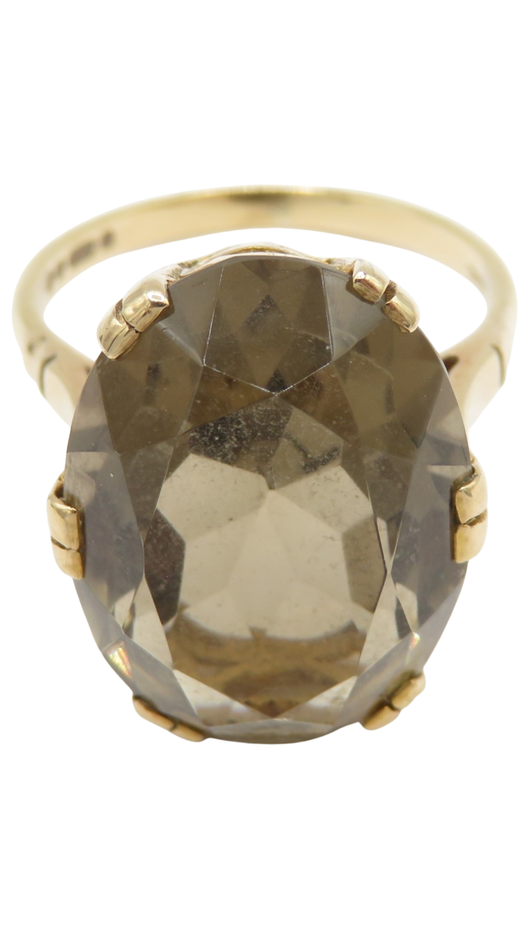 51 Smoky Quartz Cocktail Ring