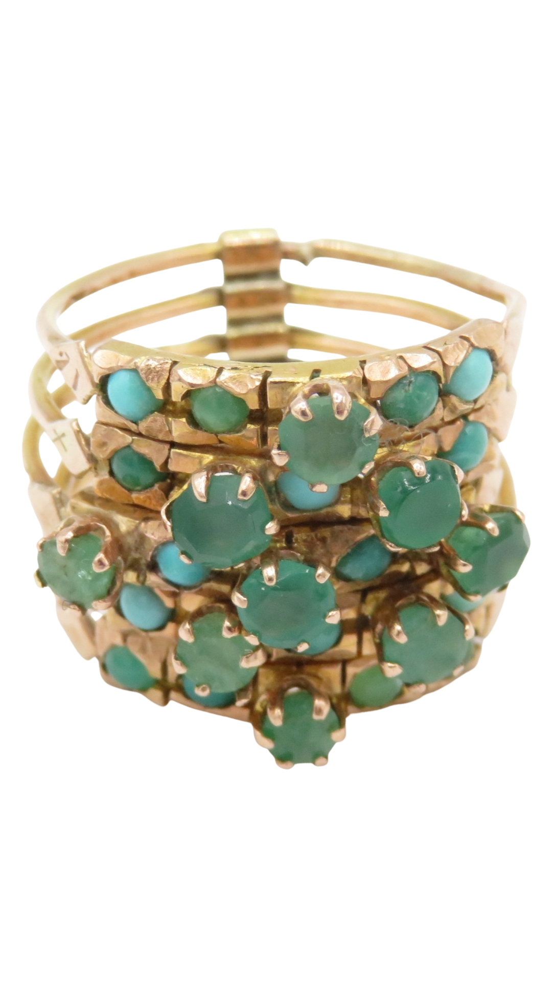 114 Turquoise Stacking Ring