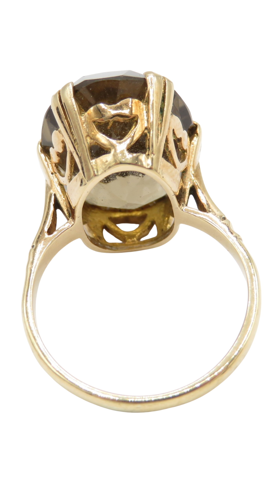 51 Smoky Quartz Cocktail Ring