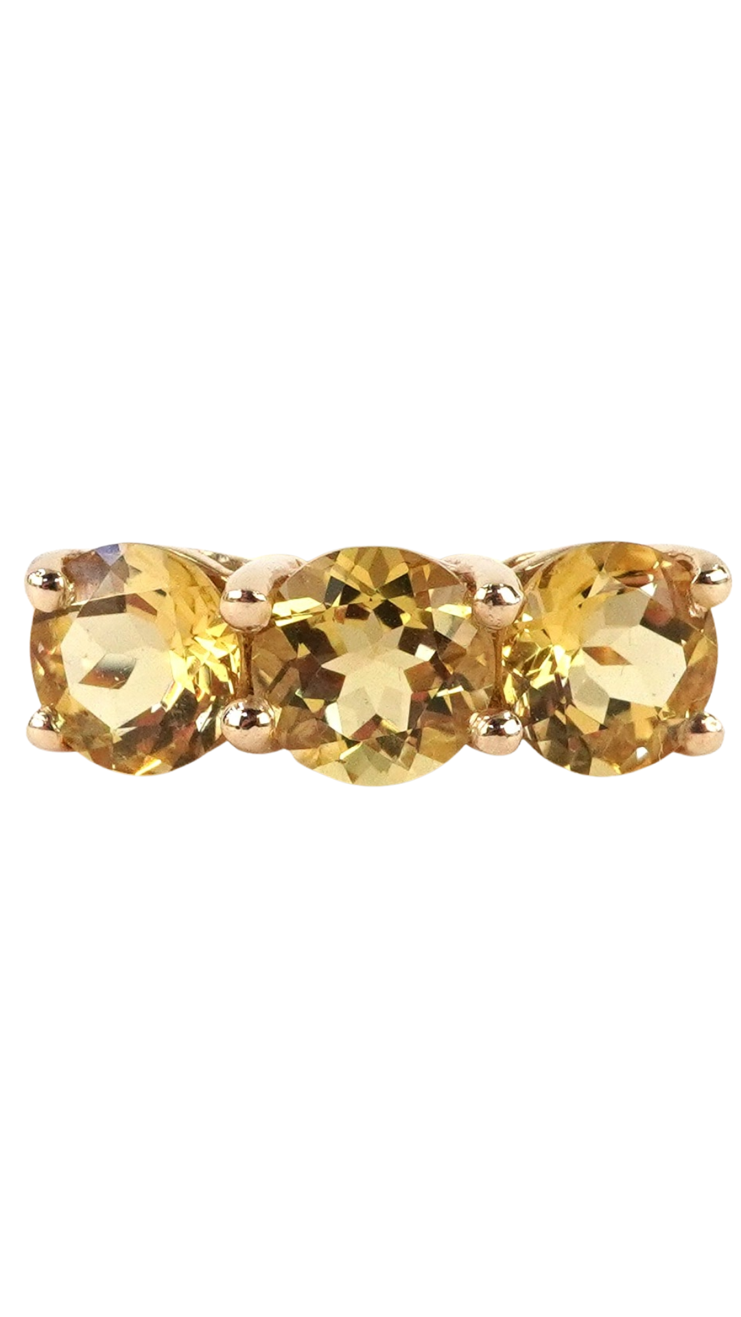 3155 Yellow Trilogy Ring