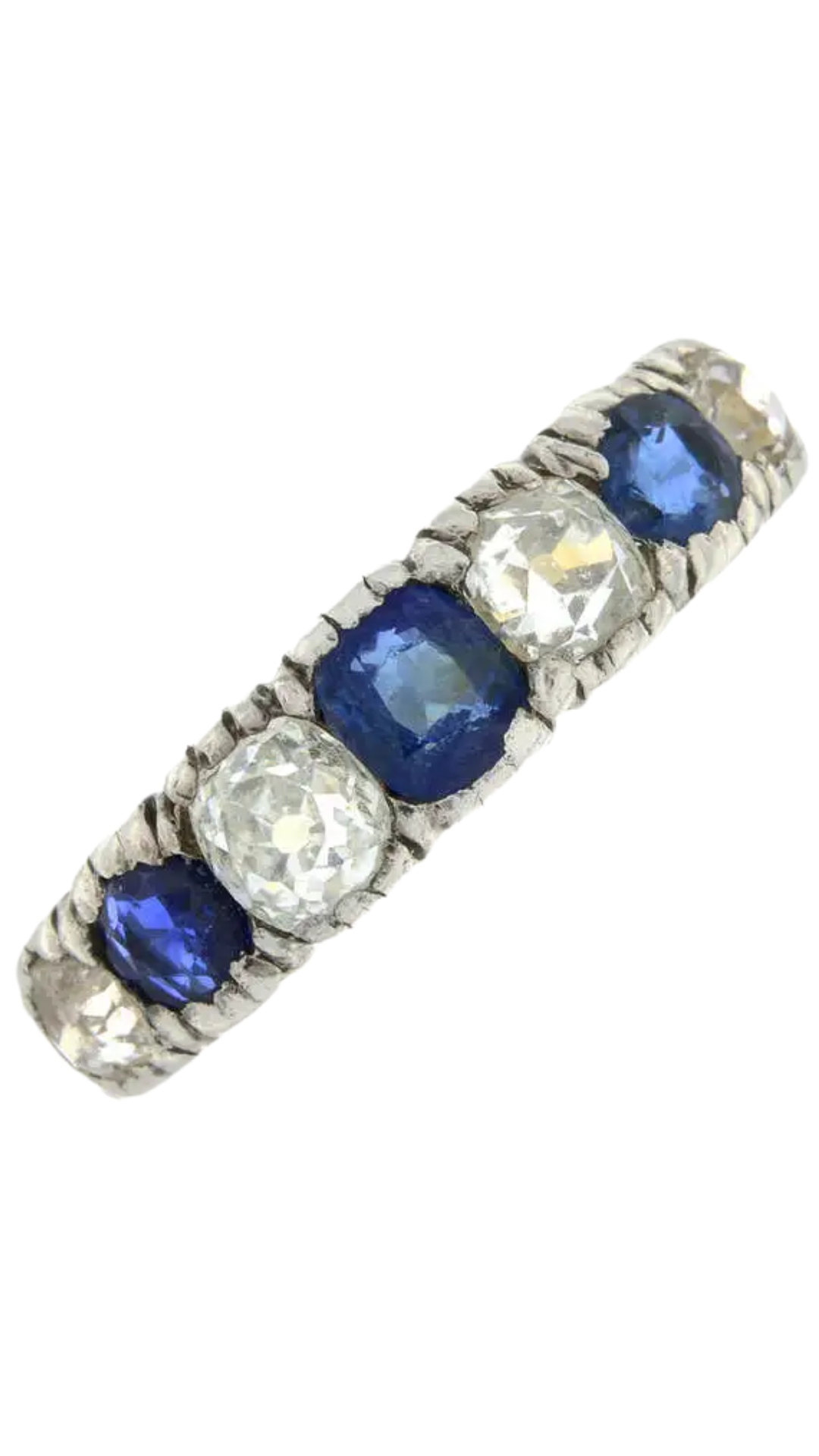 Sapphire Diamond Ring