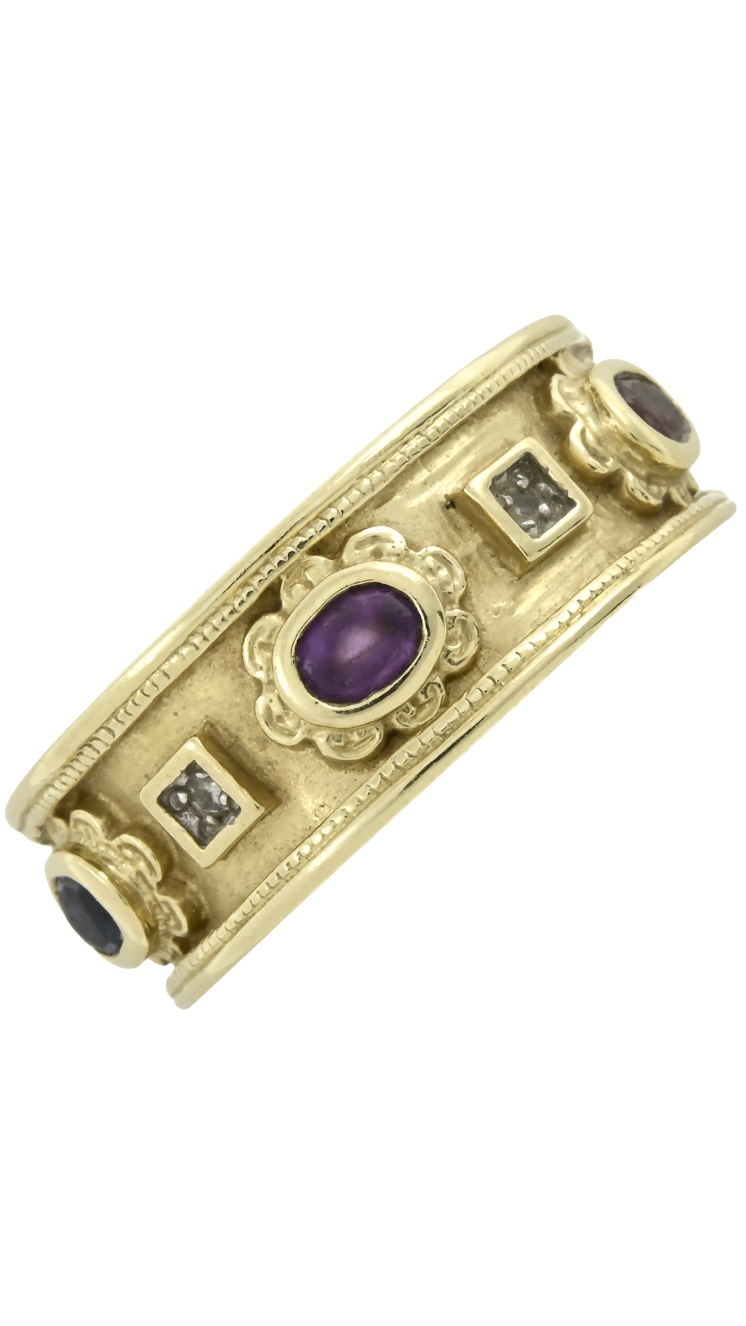 281 Vari-Gem & Diamond Dress Ring