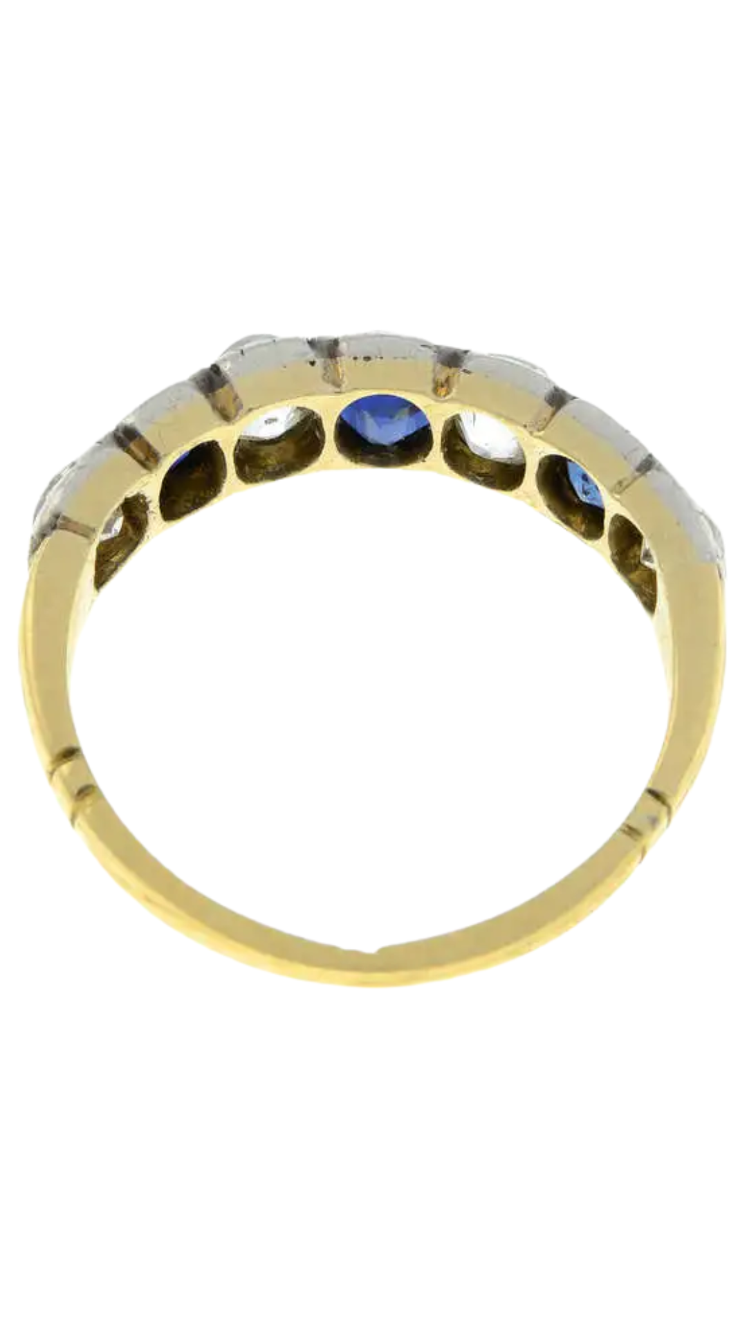 Sapphire Diamond Ring