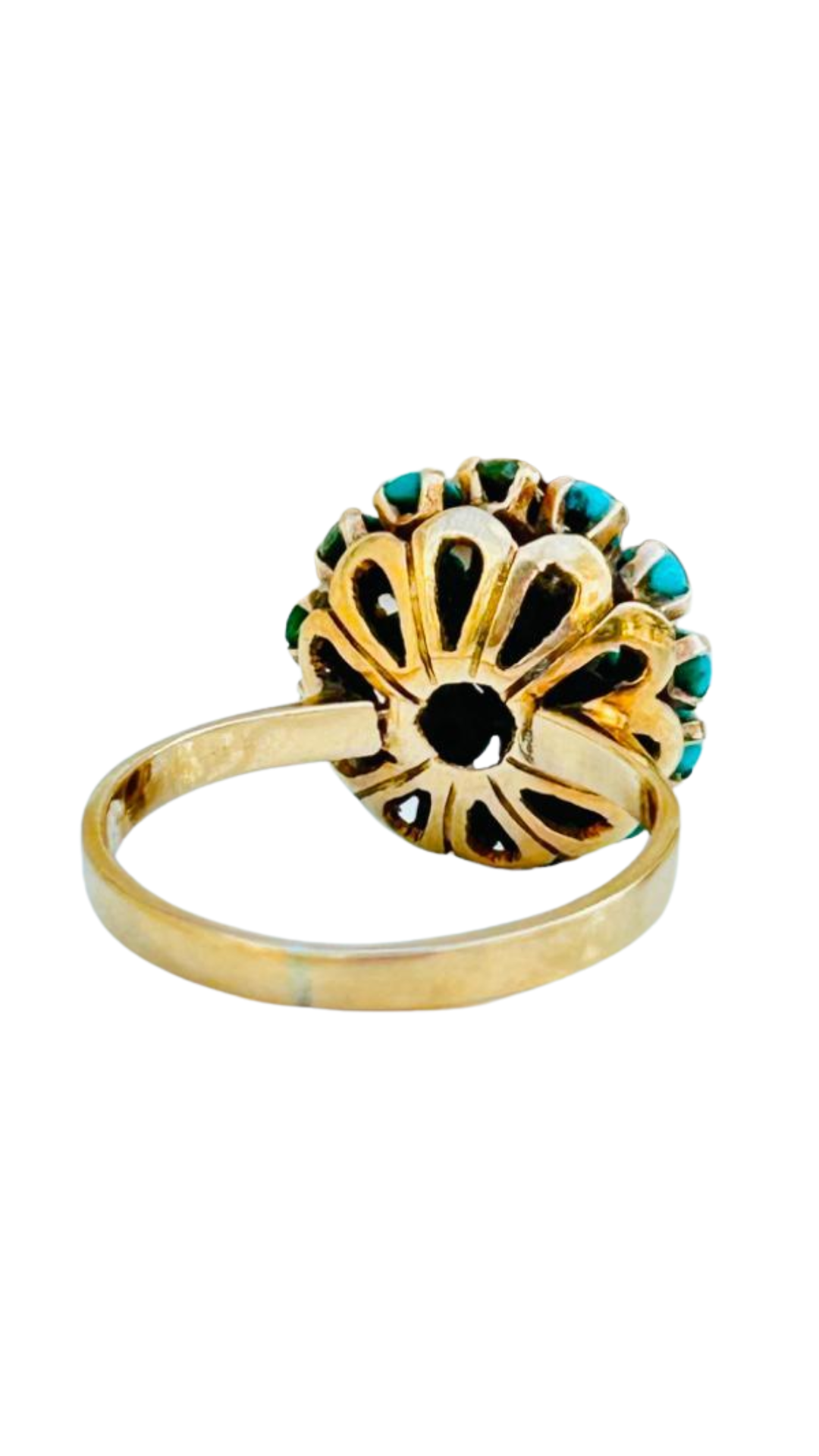 Turquoise Cluster Ring