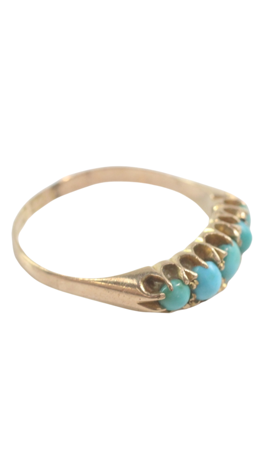 116 Turquoise 5-Stone Ring