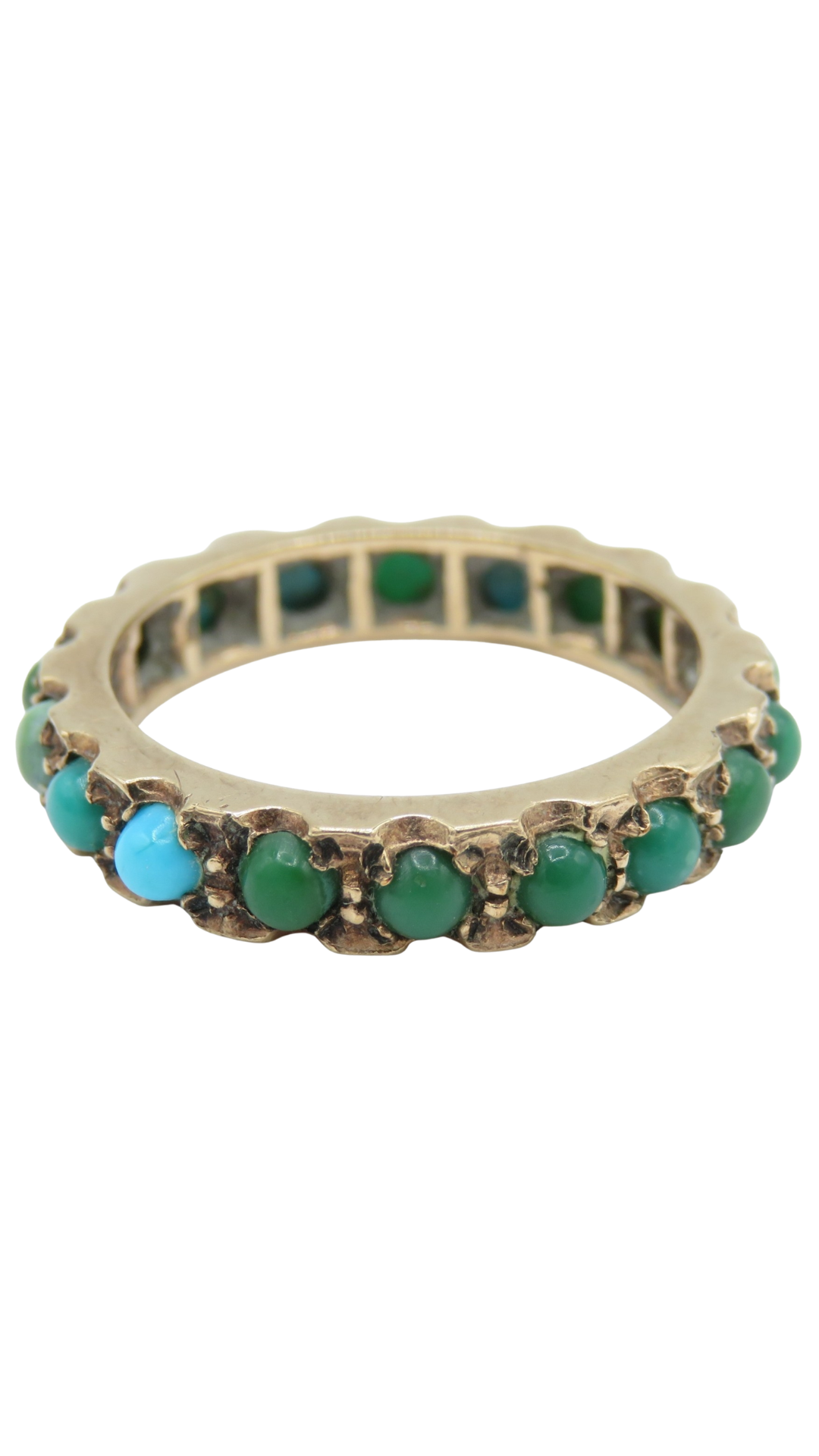 1 Turquoise Eternity Ring
