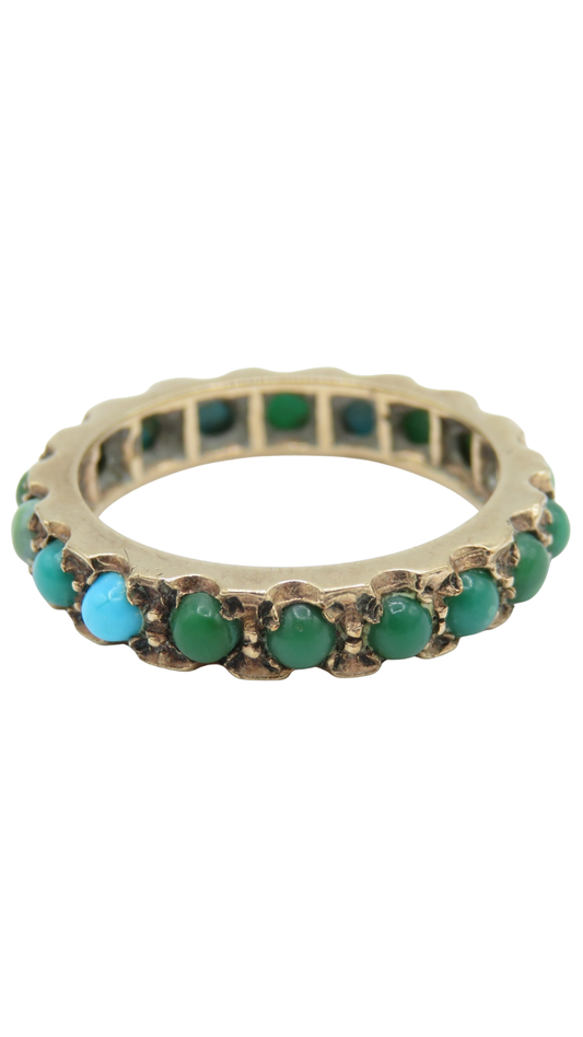 1 Turquoise Eternity Ring