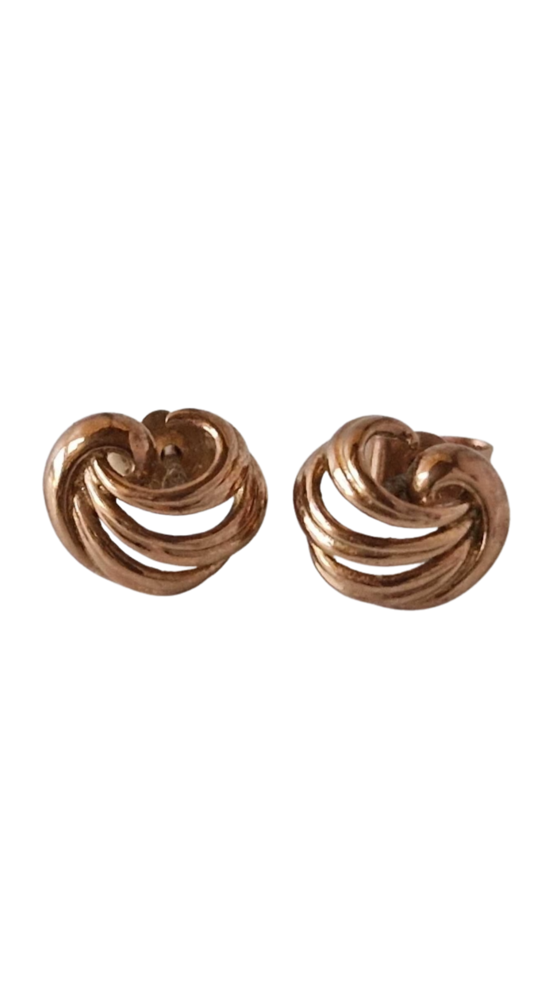 408 Gold Stud Earrings