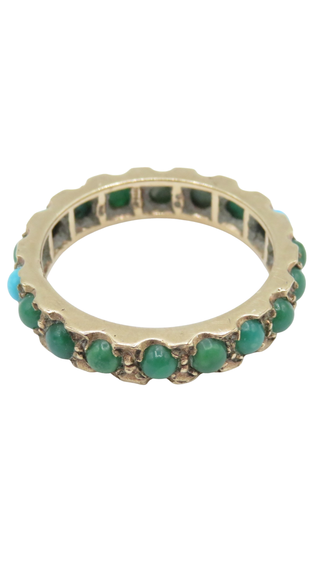 1 Turquoise Eternity Ring