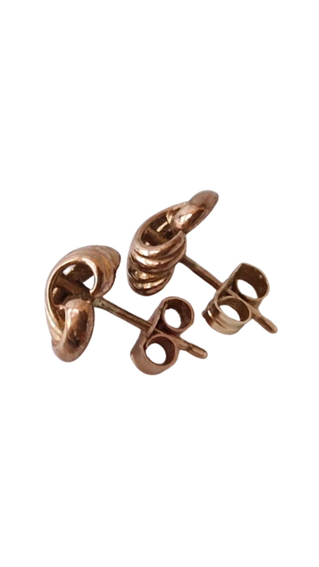 408 Gold Stud Earrings