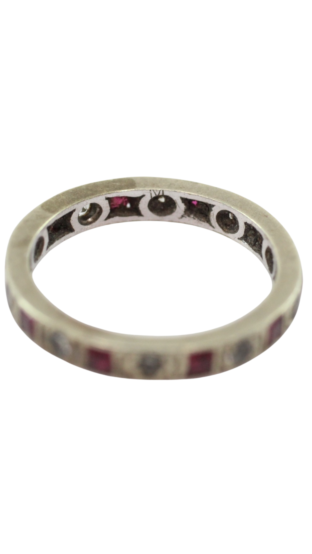 147 Diamond Ruby Eternity Ring