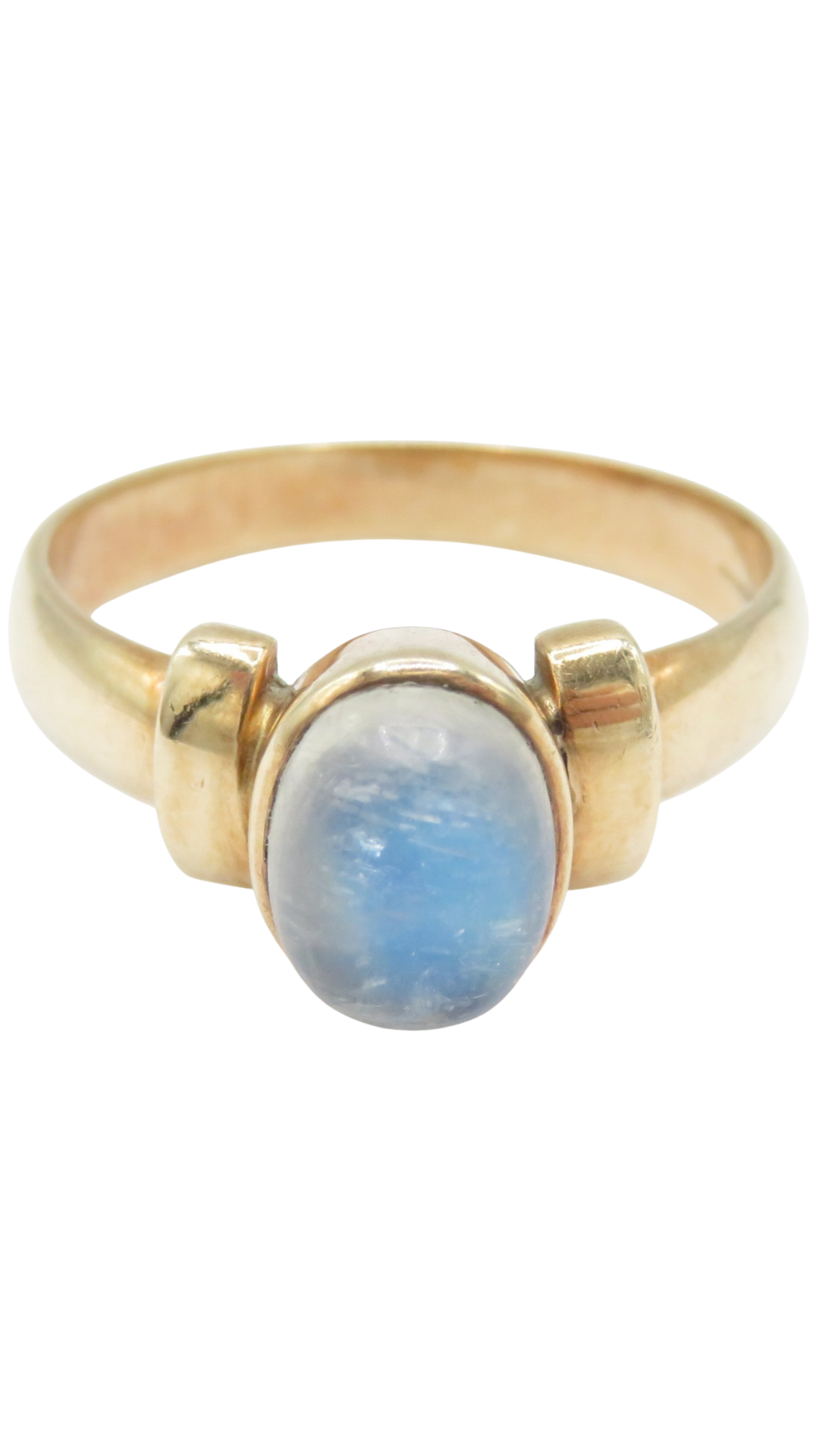 79 Moonstone Solitaire Ring