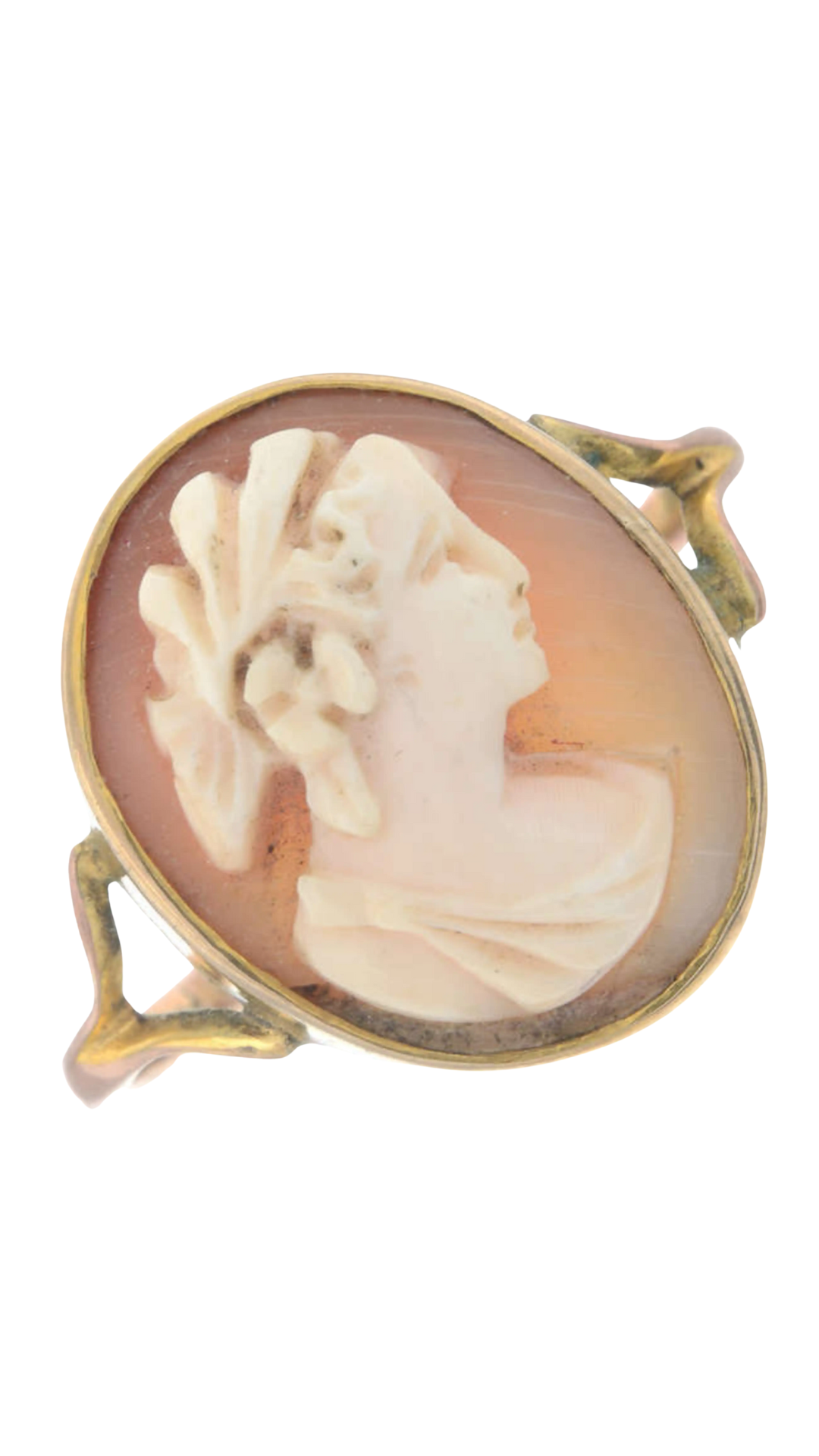 216 Shell Cameo Ring