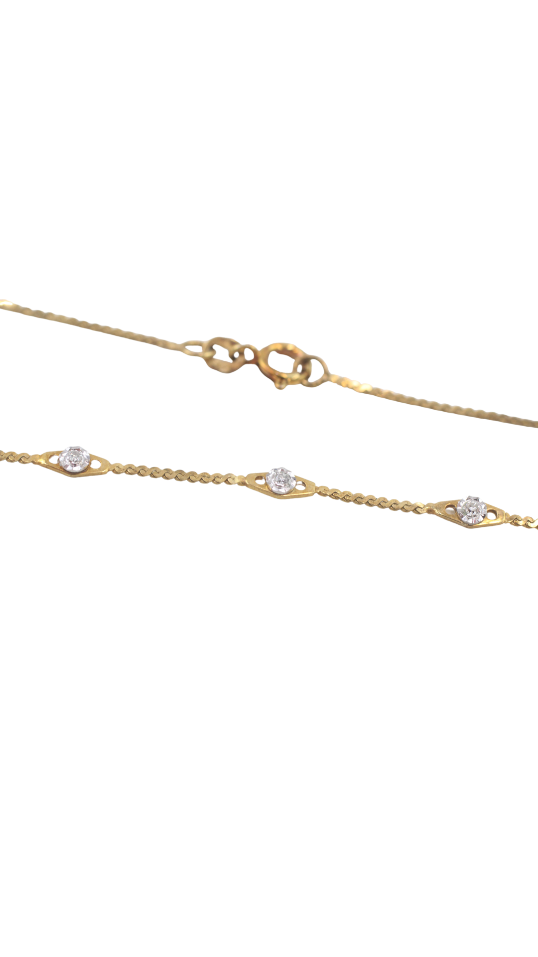 226 Diamond Gold Bracelet
