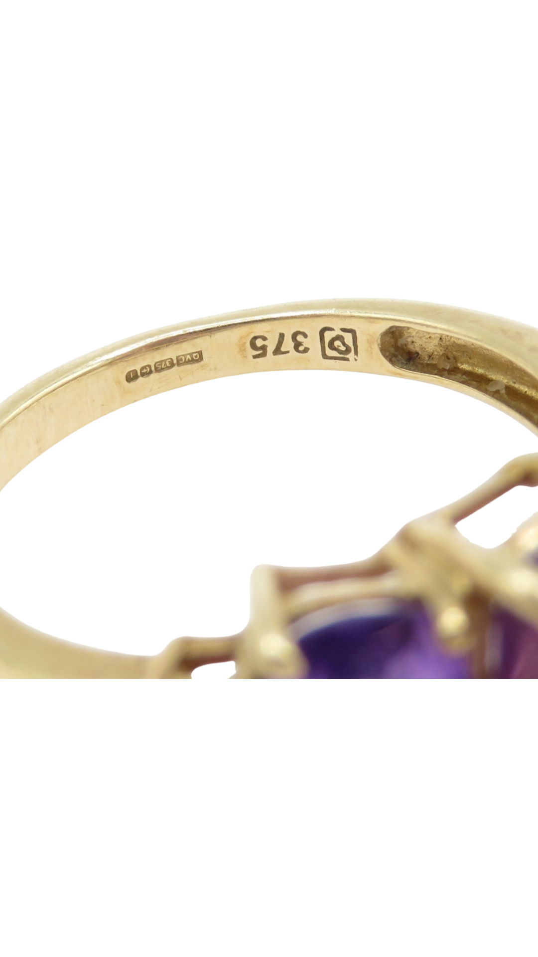 47 Amethyst 5-Stone Dress Ring