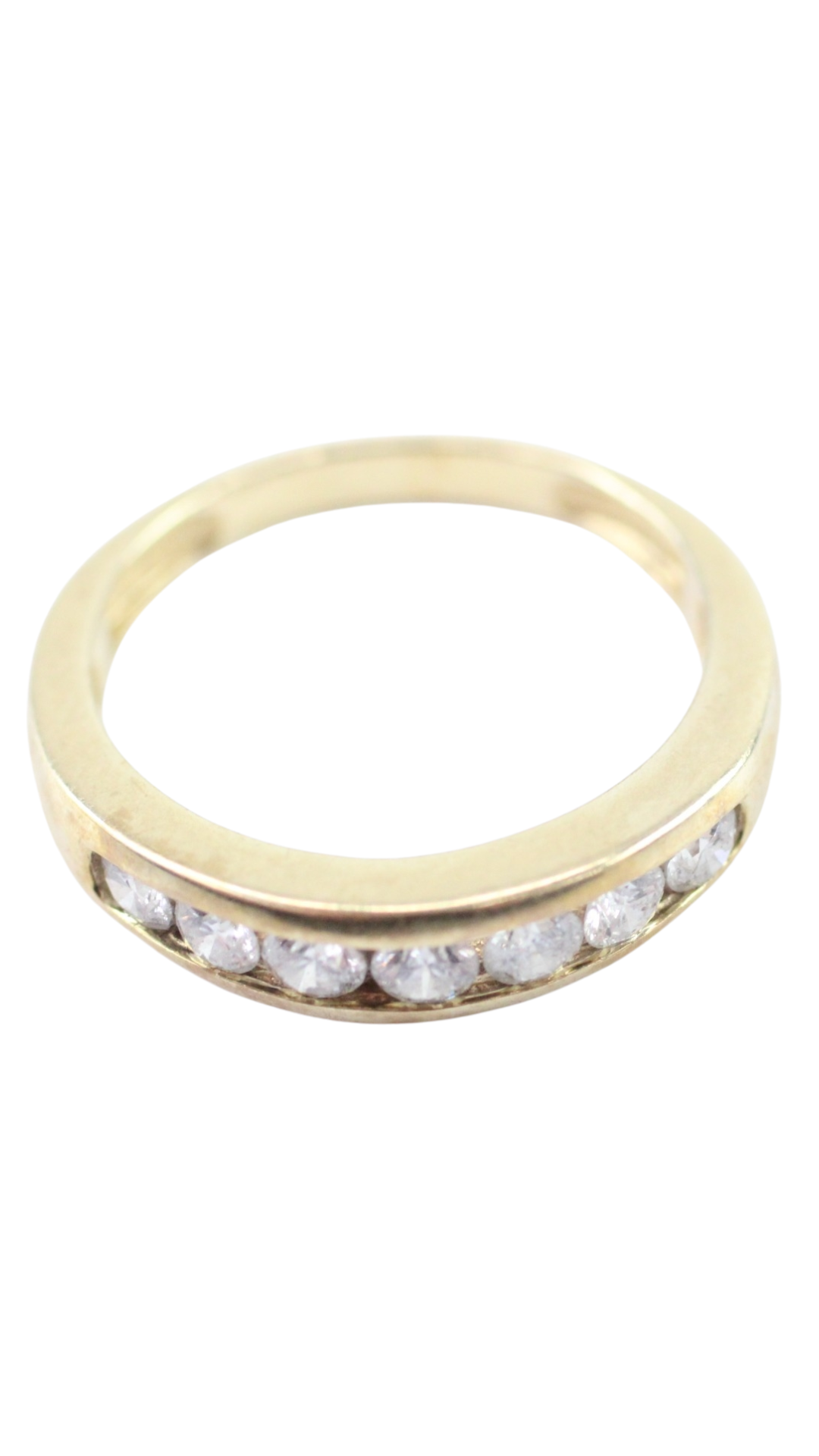 11 Gold Diamond 7-Stone Ring