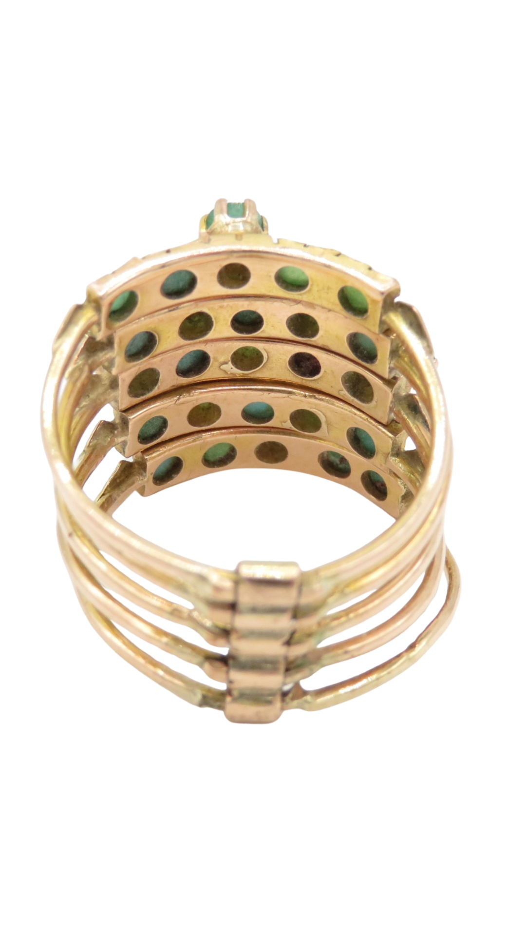 114 Turquoise Stacking Ring