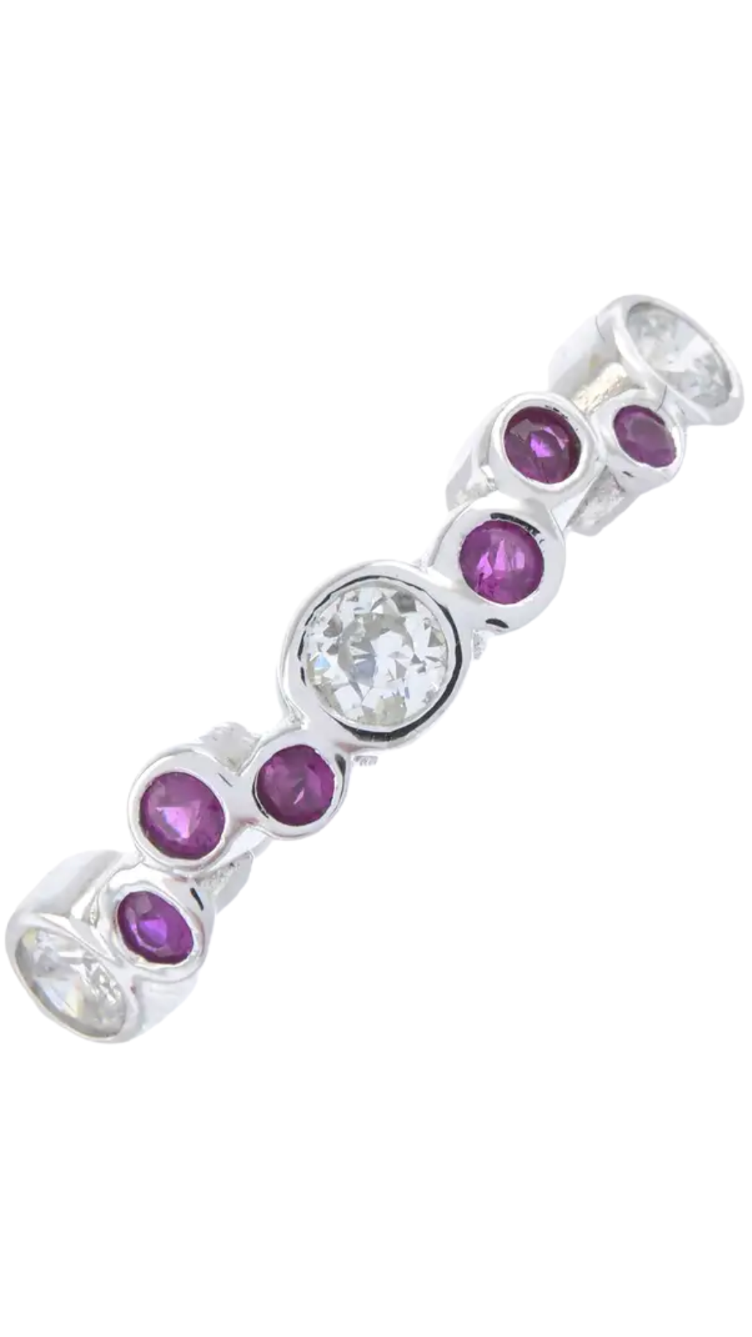 1149 Ruby Diamond Eternity Ring