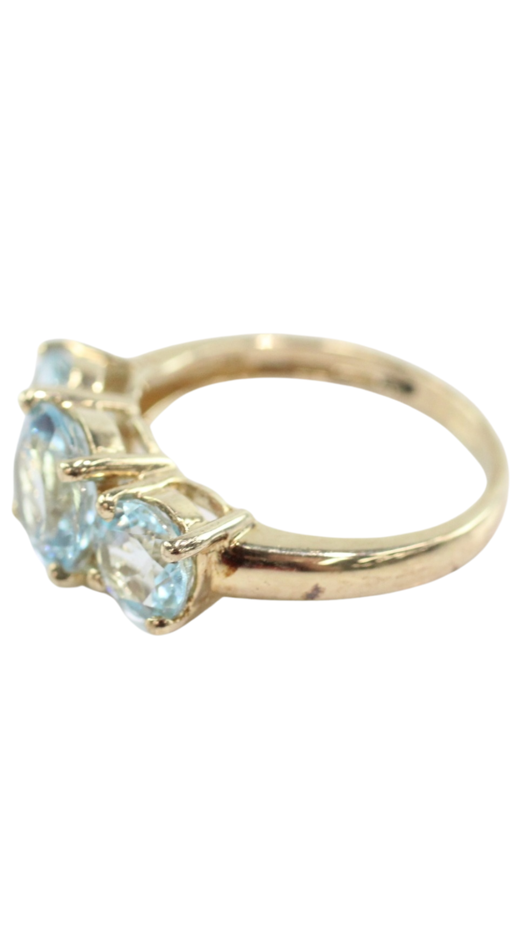 50 Topaz 3-Stone Ring