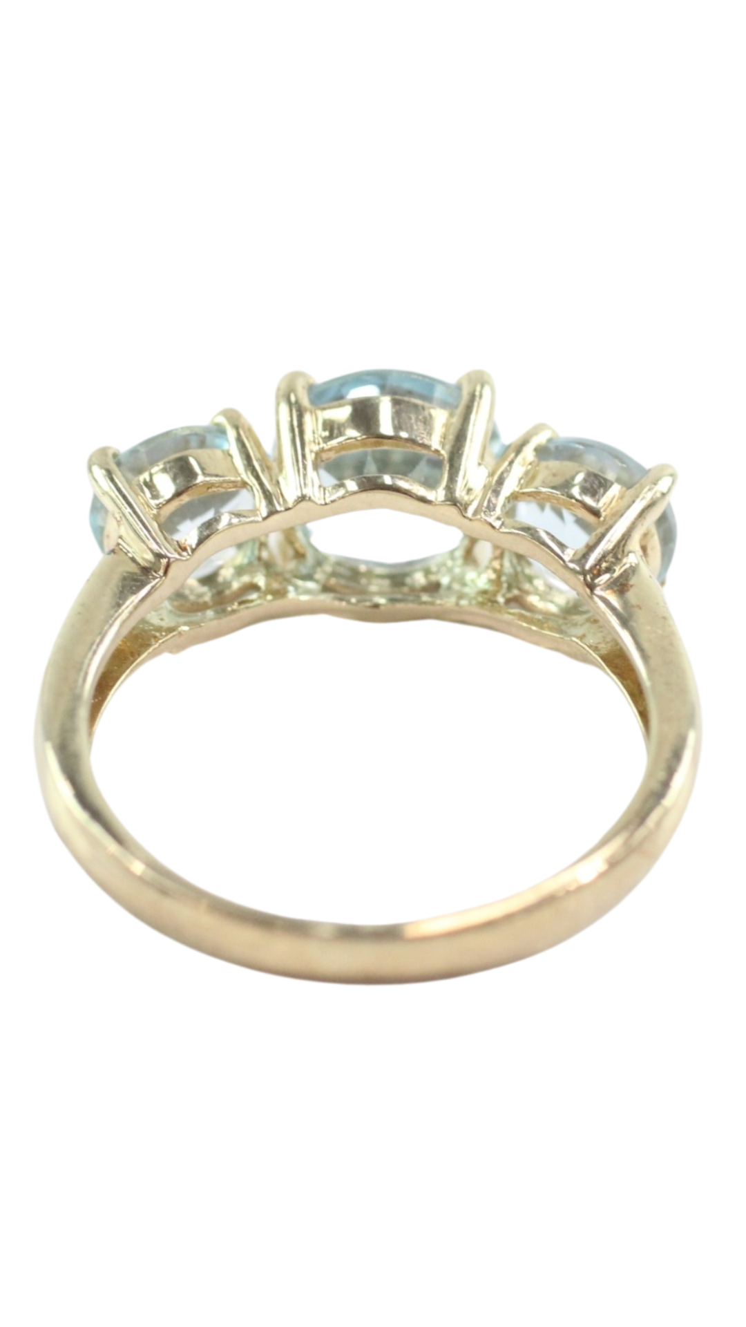 50 Topaz 3-Stone Ring