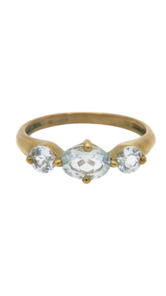 537 Aquamarine Ring
