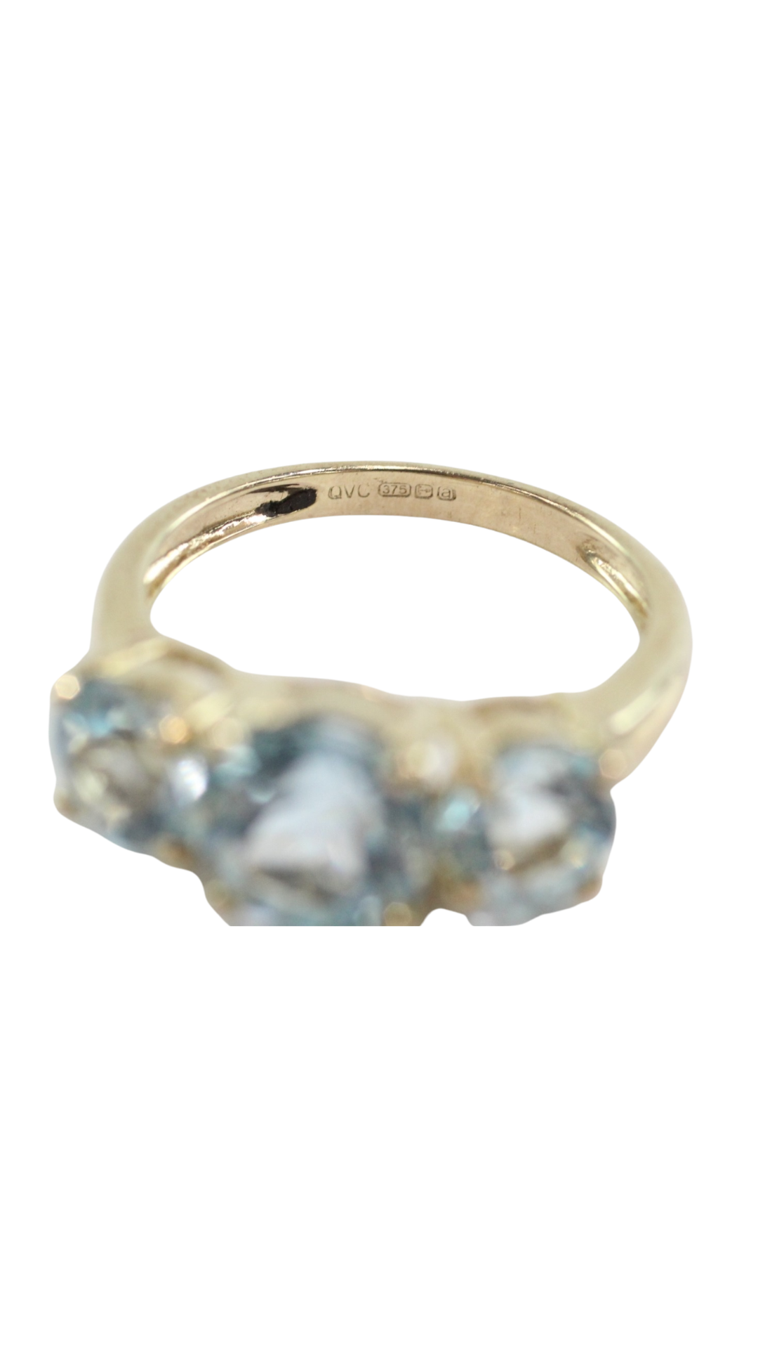 50 Topaz 3-Stone Ring