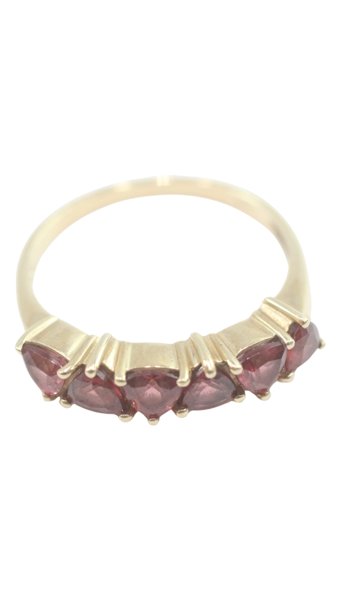 21 Garnet 6-Stone Ring