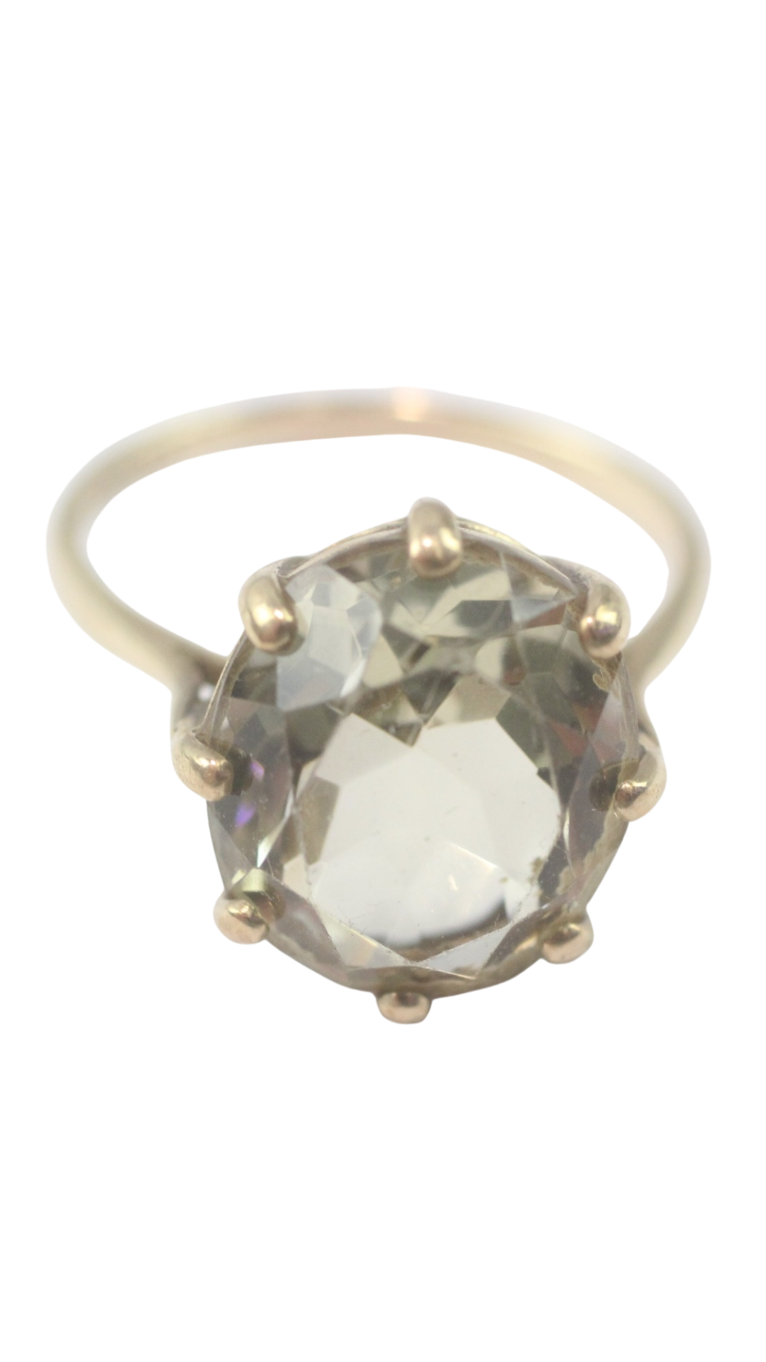 222 Citrine Cocktail Ring
