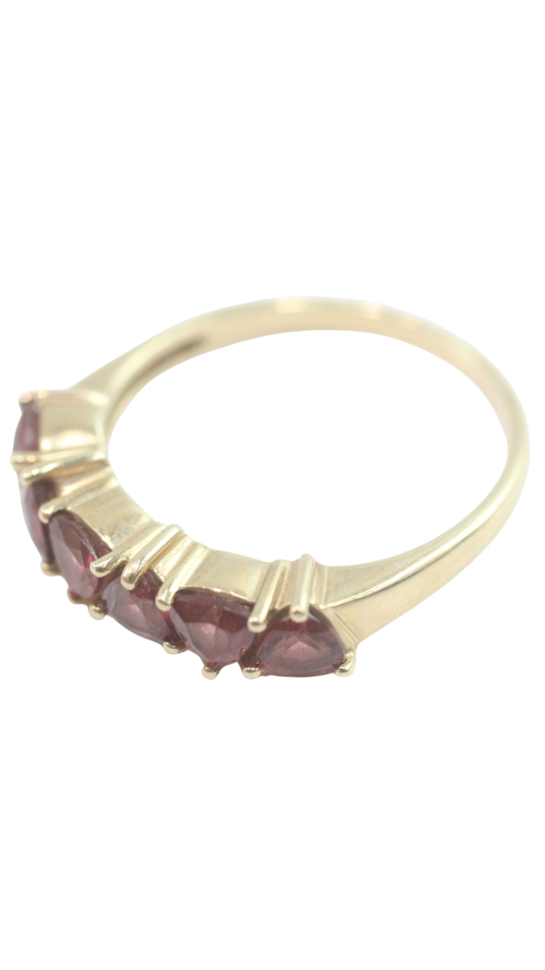 21 Garnet 6-Stone Ring