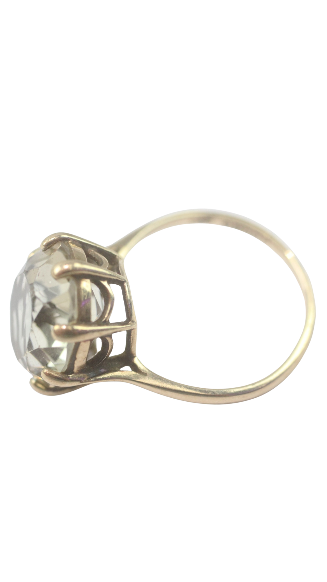222 Citrine Cocktail Ring