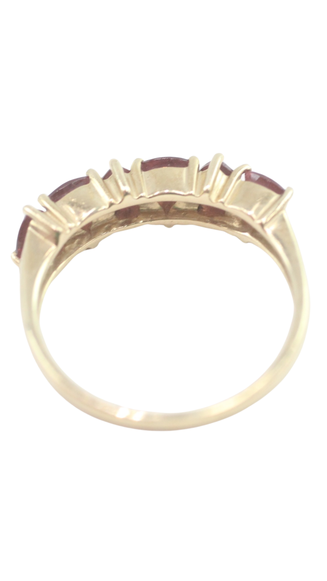 21 Garnet 6-Stone Ring