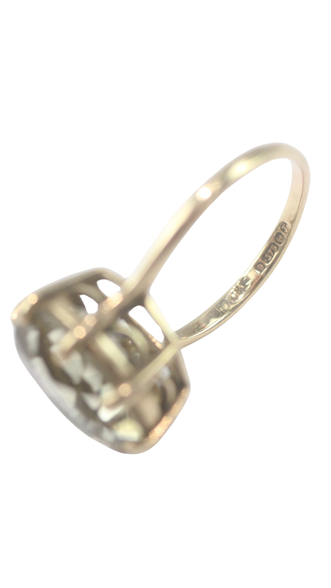 222 Citrine Cocktail Ring