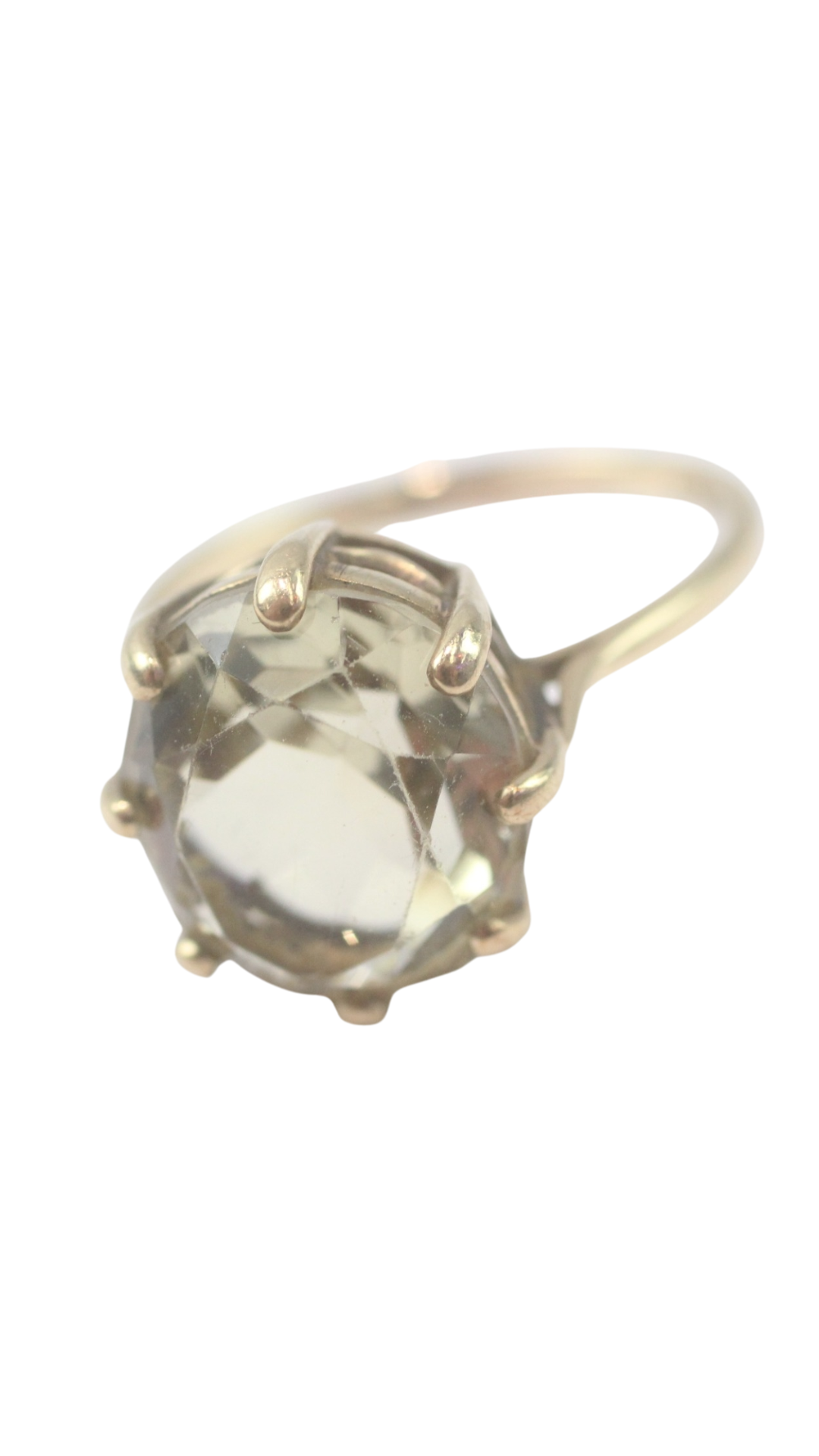 222 Citrine Cocktail Ring