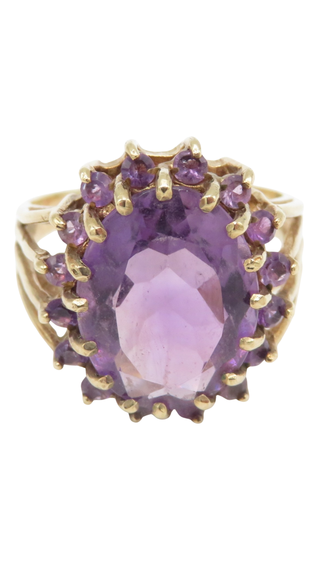 47 Amethyst Cocktail Ring